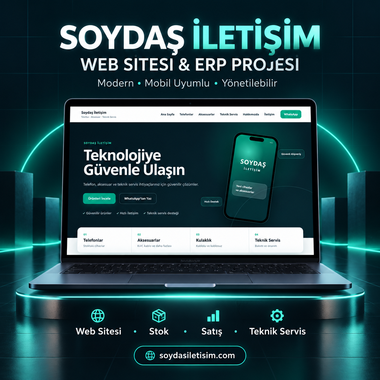 Soydaş İletişim proje görünümü